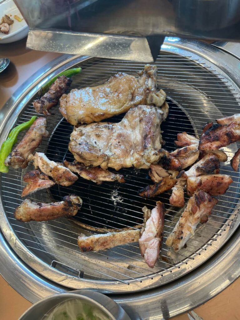 가평 전망좋은 숯불닭갈비 계화원 맛집 추천